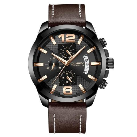 Relógio masculino original Cuena todo funcional Luxo