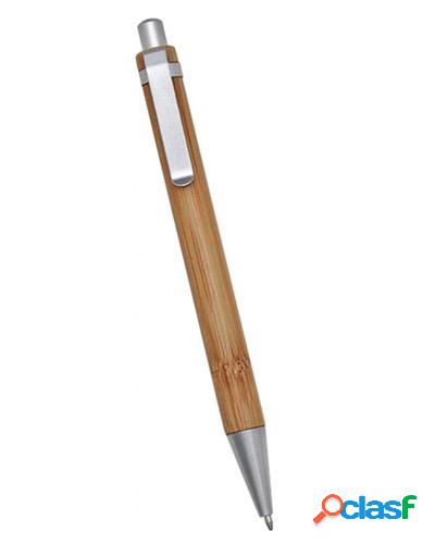 caneta bambu promocional