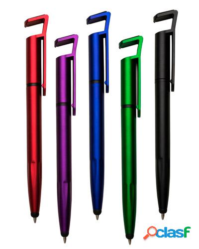 caneta com ponteira touch personalizada