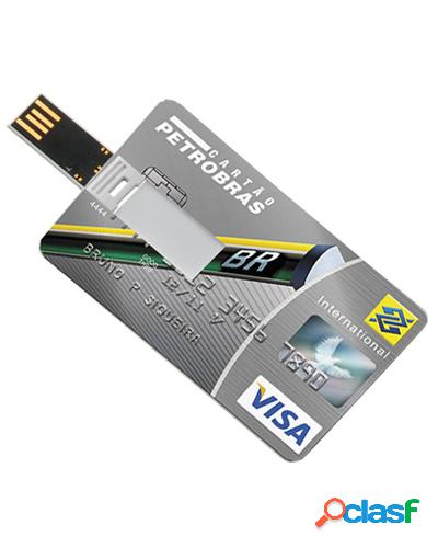 cartão pen drive com personalizado