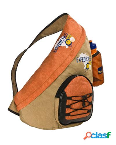 mochila triangular personalizada