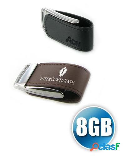 pen drive couro brinde promocional