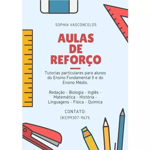 Aulas De Reforço Particulares