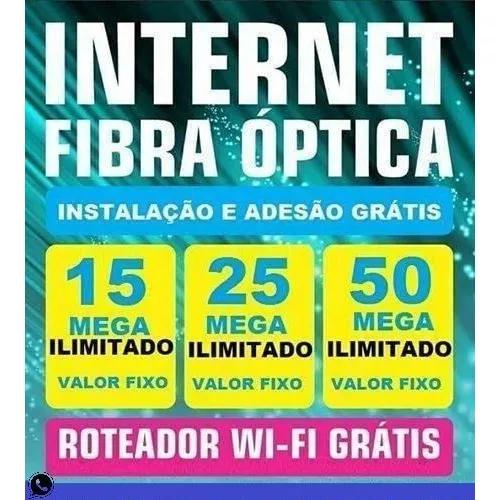 Internet Wifi Fibra Óptica Instalação Grátis Pra Todo