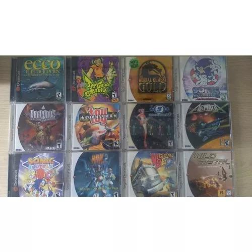 Pacote De 12 Jogos Originais De Dreamcast
