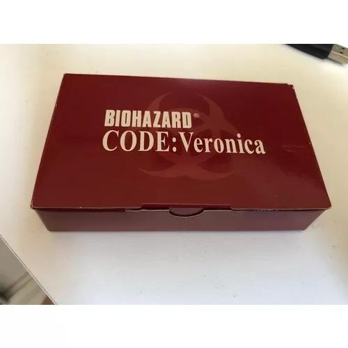 Resident Evil Biohazard Code Veronica Metal Plate + Game Dc