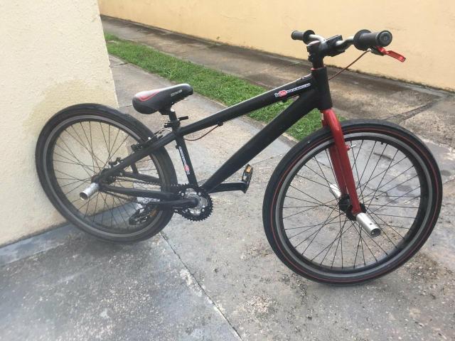 Bike de whelling, manobra, troco em mtb