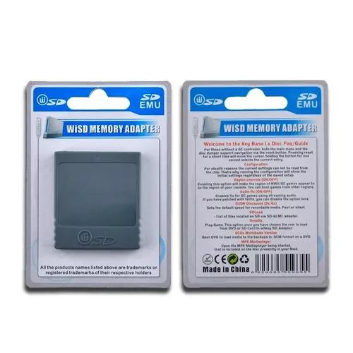 Adaptador Sd Card Para Wii E Gamecube Wiisd Wisd Gecko