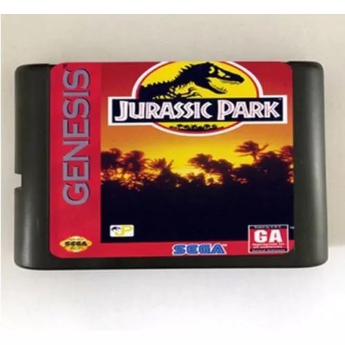 Cartucho Para Mega Drive Jurassic Park
