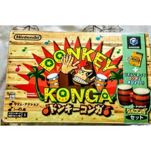 Donkey Konga Gamecube Completo