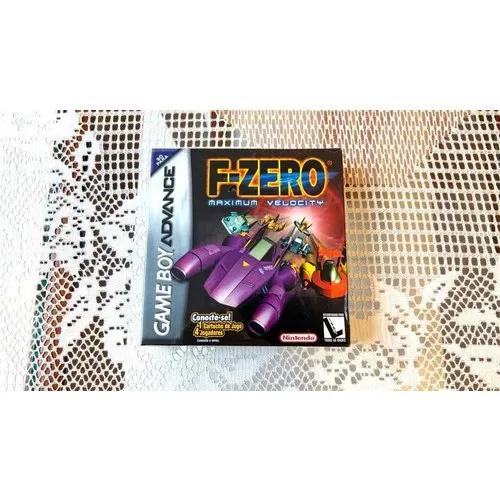 F Zero Maximum Velociti Original/lacrado Gba