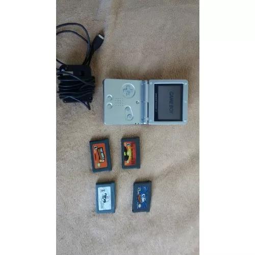 Game Boy Advance+ 4 Jogos+ Carregador Original