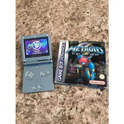 Game Boy Advance Sp Ags 101 + Metroid Fusion