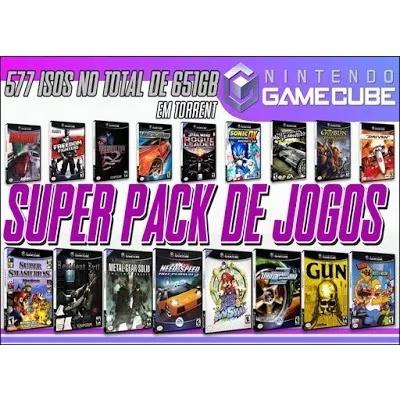 Gamecube Super Pack Com 577 Jogos (2019)