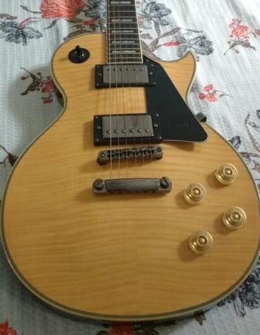 Guitarra Hurricane Les Paul Seg-278 A/n Natural