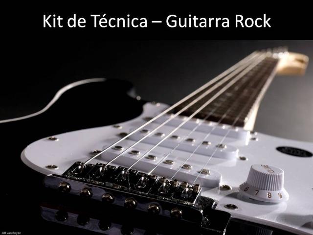 Guitarra Rock - Kit de Técnica