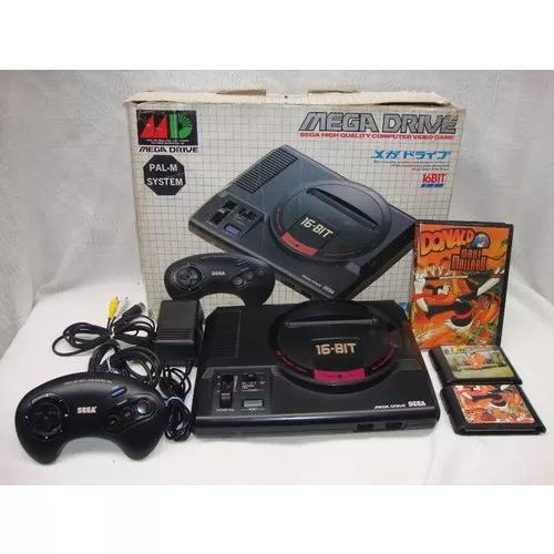 Mega Drive 1 Japonês + Controle + 2 Jogos + Caixa (leia)