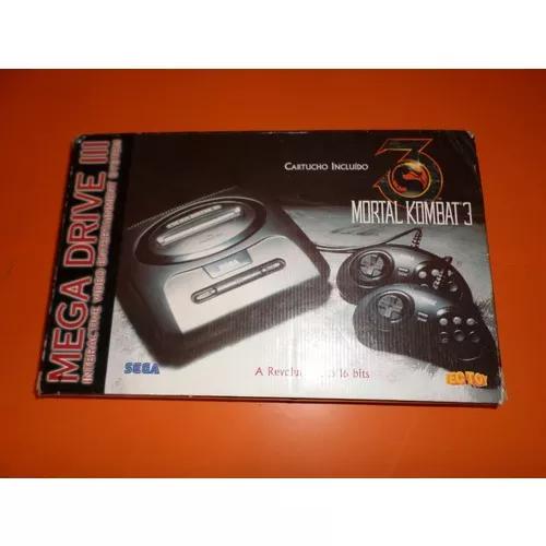 Mega Drive 3 Edição Mortal Kombat 3