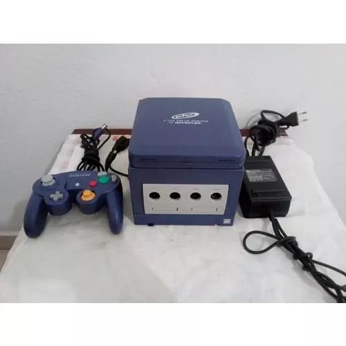 Nintendo Game Cube Azul + Tela Portatil+ Jogo