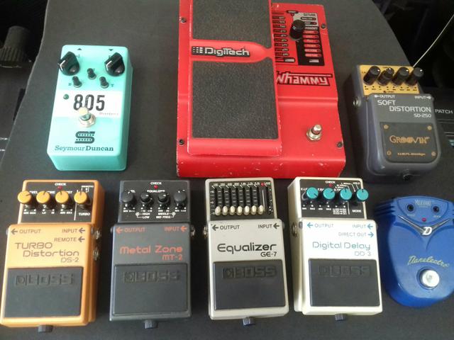 Pedais boss,digitech,Seymour Duncan.danelectro.Grove