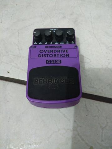 Pedal Behringer overdrive distortion aceito pedais pedaleira