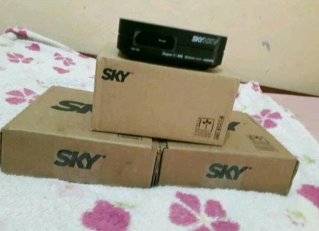 Temos disponível equipamentos skyhd tv 120