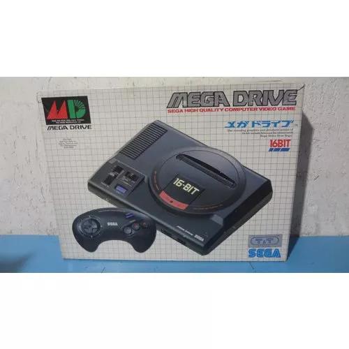 Vídeo Game Mega Drive Japonês - Completo + Sonic