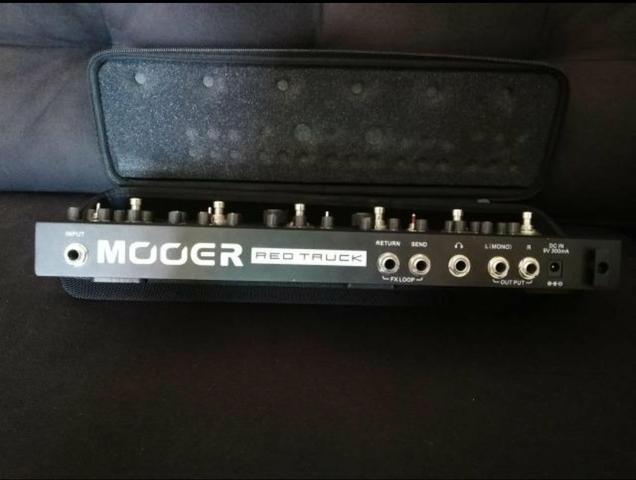 Vendo pedaleira mooer red truck