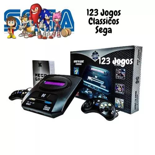 Video Game Mega Game 123 Jogos Clássicos Sega Na M