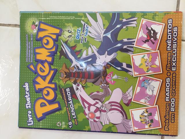 Album se figurinhas do Pokémon em perfeito estado de