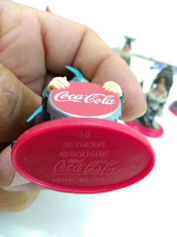 Bonecos de promoção da coca-cola