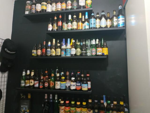 Coleção de cervejas