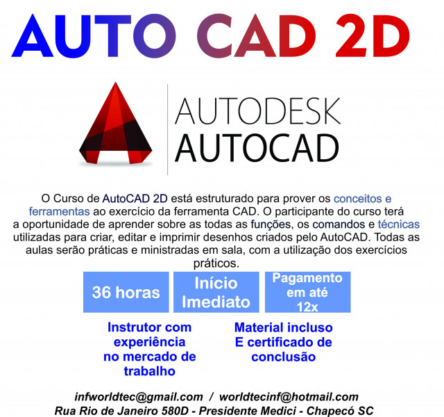 Curso de AutoCad 2D + Plug-in Útil!!!!