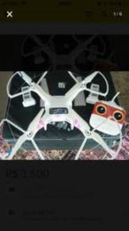 Drone Phanton 2 Nova Versão Gopro 3 H3-3d Case Bat Reserva