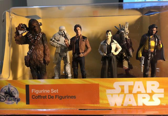 Figurine Set Star Wars Han Solo
