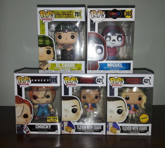 Funko Pop Chaves/Coco/Stranger Things/Chucky