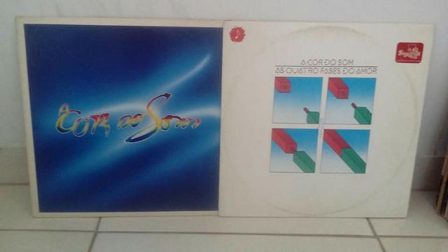LPs, Vinil, Disco, A cor do Som, lote com 2 discos