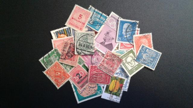 Lote com 48 selos da Alemanha