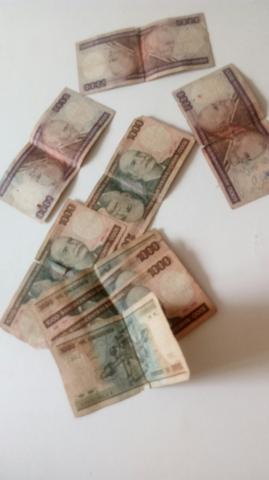 Vendo notas aceito proposta
