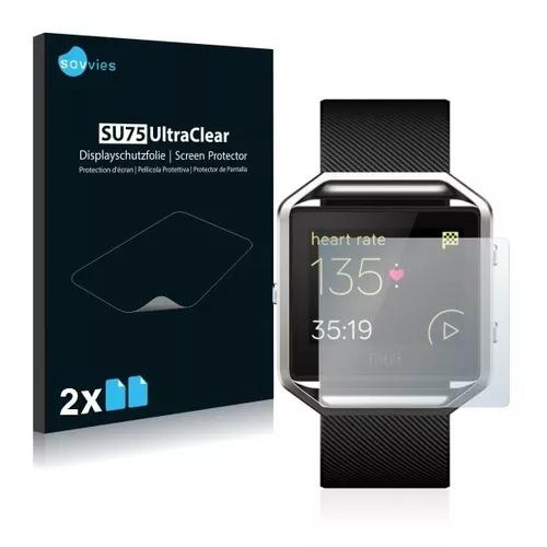 2x Películas Protetoras Para Fitbit Blaze Watch