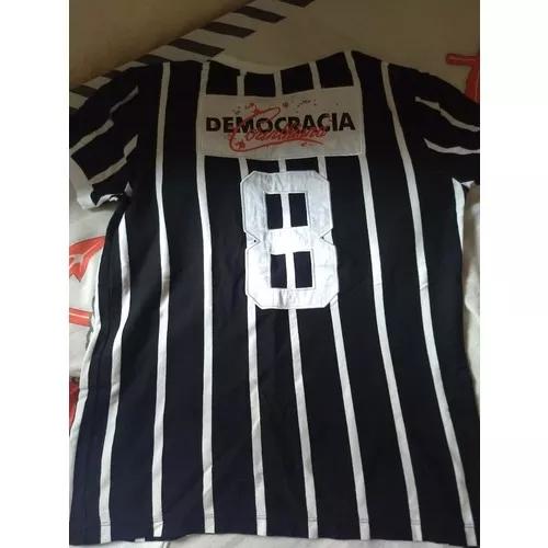 Camiseta Retro Corinthians Original Baby Look