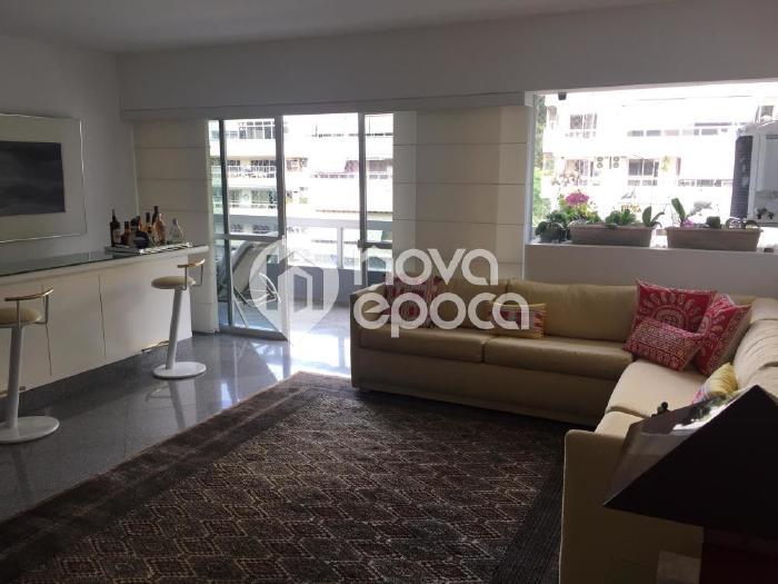 Leblon, 4 quartos, 2 vagas, 153 m² Rua Timóteo da Costa,