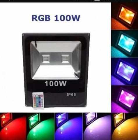 Refletor led RGB- Colorido
