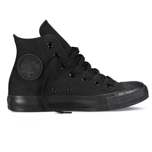 Tenis All Star Converse Monochrome Hi Preto E Branco