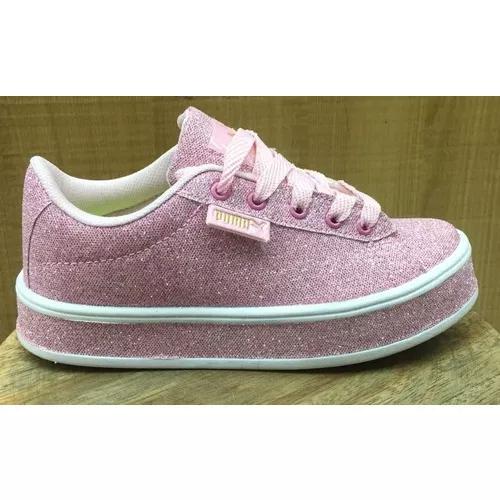 Tênis Infantil Meninas Glitter