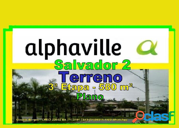 Alphaville Salvador 2 - Terreno em Condomínio a Venda no