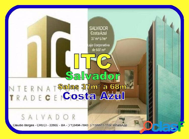 ITC Salvador - Sala Comercial em Lançamentos no bairro