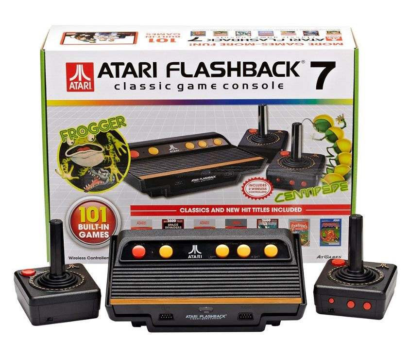 Vídeo Game Console Atari Flashback 7 C 101 Jogos Classicos!