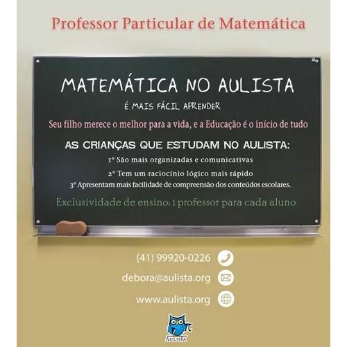 Aulas Particulares De Mat