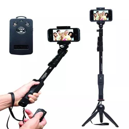 Kit Mini Tripé 228 Bastão Pau Selfie Monopod 1288 Yunteng